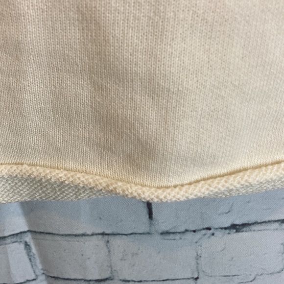 Rails Reeves drop sleeve cuffed oversized rolled hem Sweatshirt S Cream Pumice - Picture 10 of 16